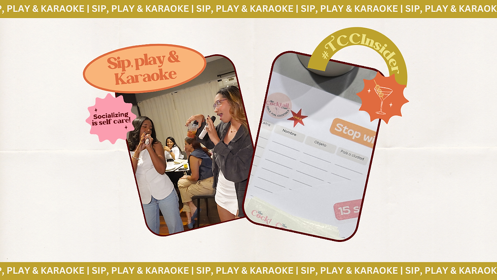 Sip, Play & Karaoke