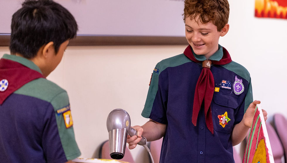 BLIA Scouts 
佛光童軍之三好四給活動