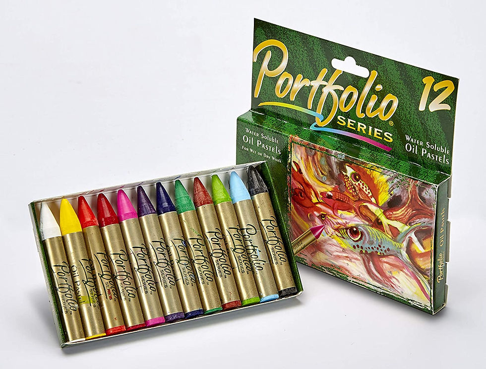Thumbnail: Crayola Portfolio Water Soluble Oil Pastel set    千色樂水溶性油粉彩 套裝系列