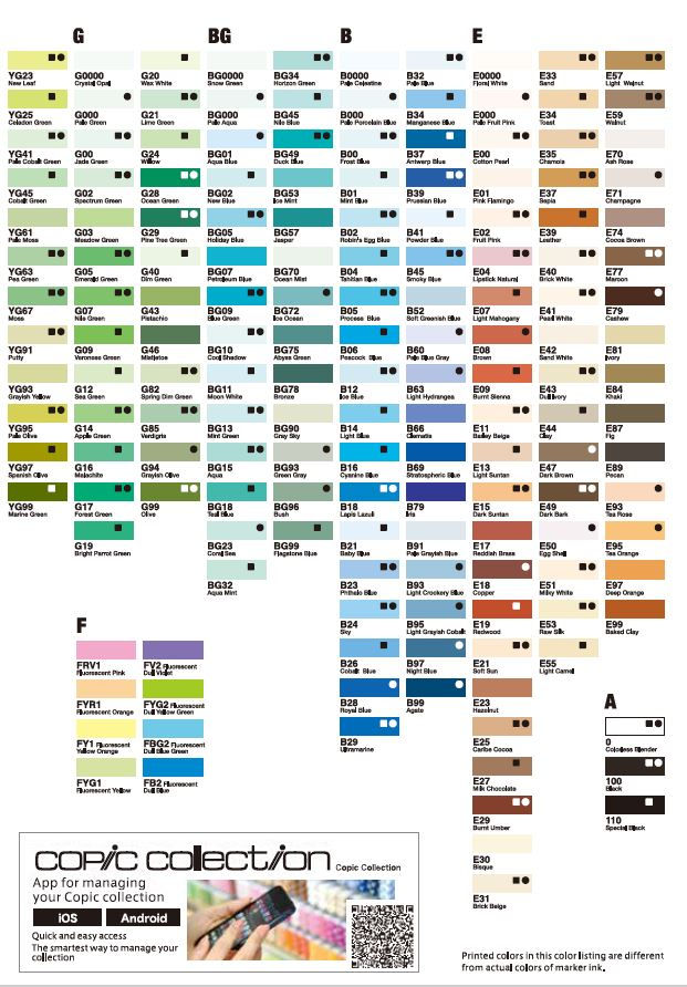 Thumbnail: COPIC Alcohol Ink Art set     日本 Copic 酒精畫墨水套裝