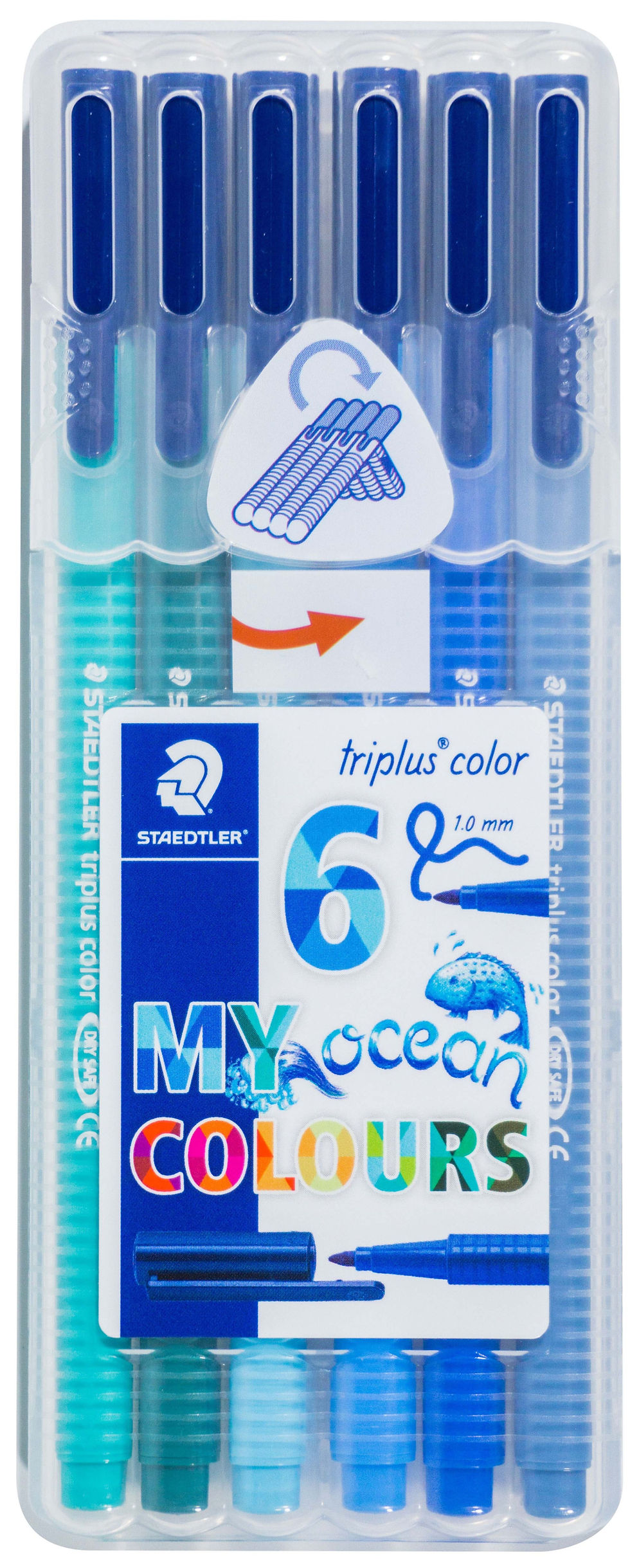 Thumbnail: Staedtler Triplus  Fibre-Tip Pen (1.0mm) Set   施德樓幼水筆(1.0mm)套裝