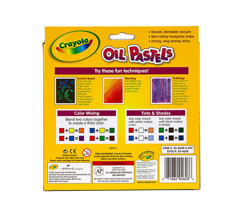 Thumbnail: Crayola Oil Pastels  千色樂牌油粉彩系列