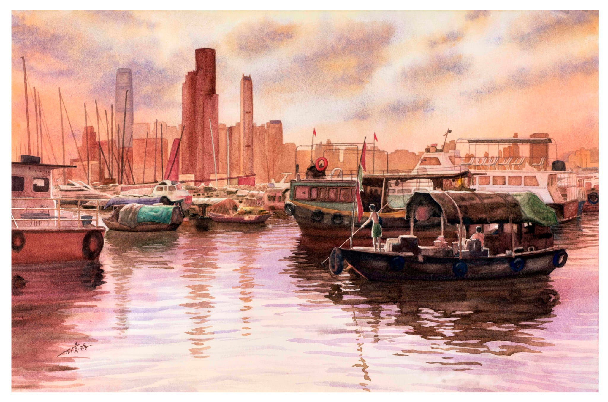 Adwin Yau - Warm 1 (Archival Print)