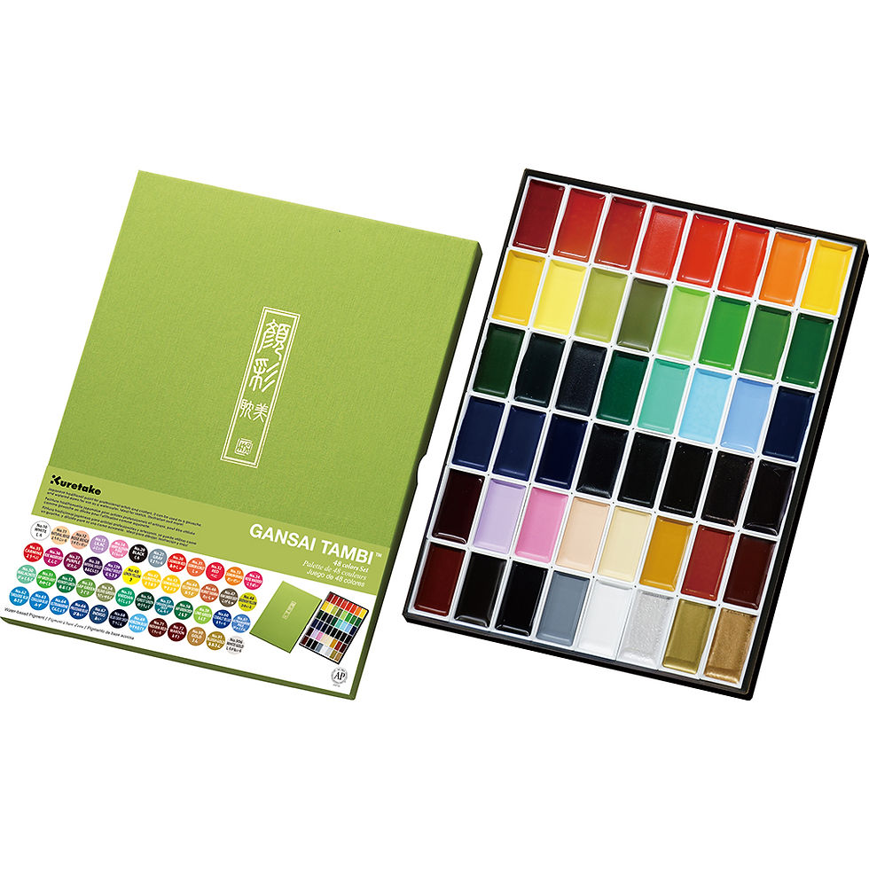Thumbnail: Kuretake Gansai Tambi  Watercolor Sets              日本吳竹牌顏彩耽美系