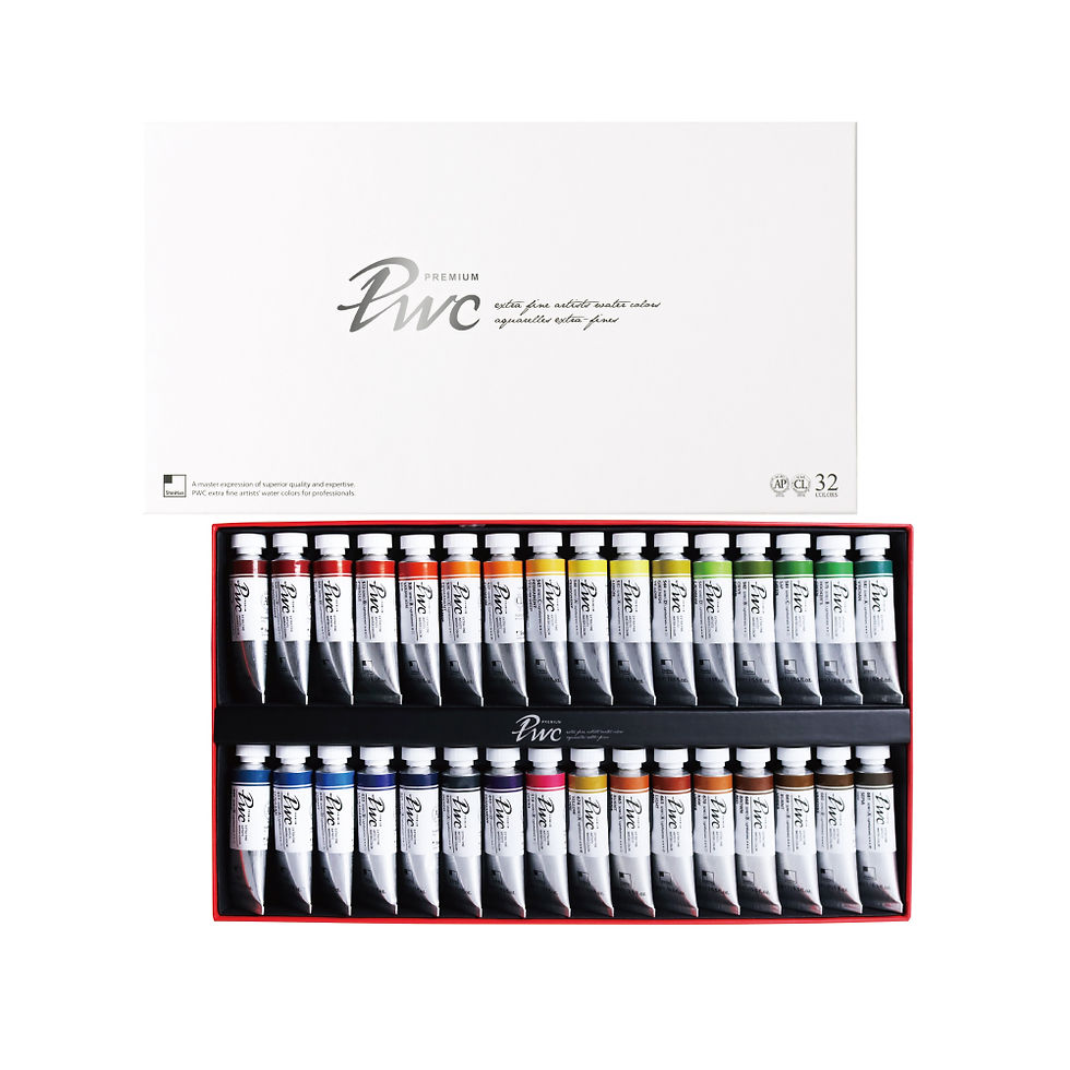 Thumbnail: ShinHan PWC, Extra Fine Water Color Set  (15ml)   ShinHan PWC 超細緻水彩顏料 (15ml)