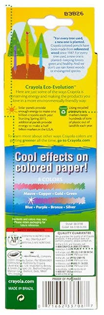 Thumbnail: Crayola Drawing Pencil  8 Colors set  千色樂8支裝木顏色筆套裝系列