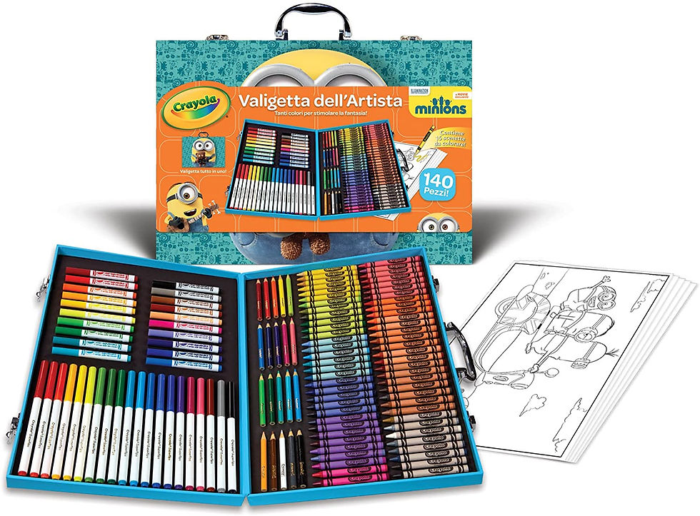 Thumbnail: Minions -- Crayola Inspiration Art Case 140pcs, 千色樂兒童畫筆套裝