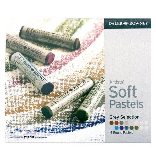 未使用 Rowney Artists Soft Pastels 90色 ※一本欠品のため別の色を