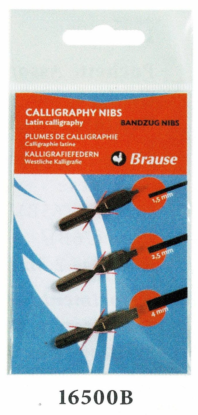 Thumbnail: Brause Calligraphic Nib Set    西洋書法筆咀套裝