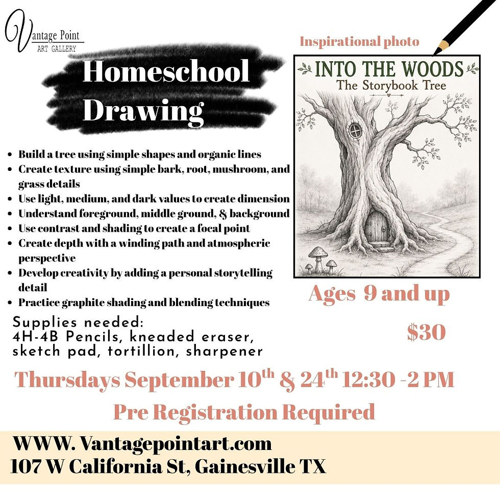 Homeschool Drawing September