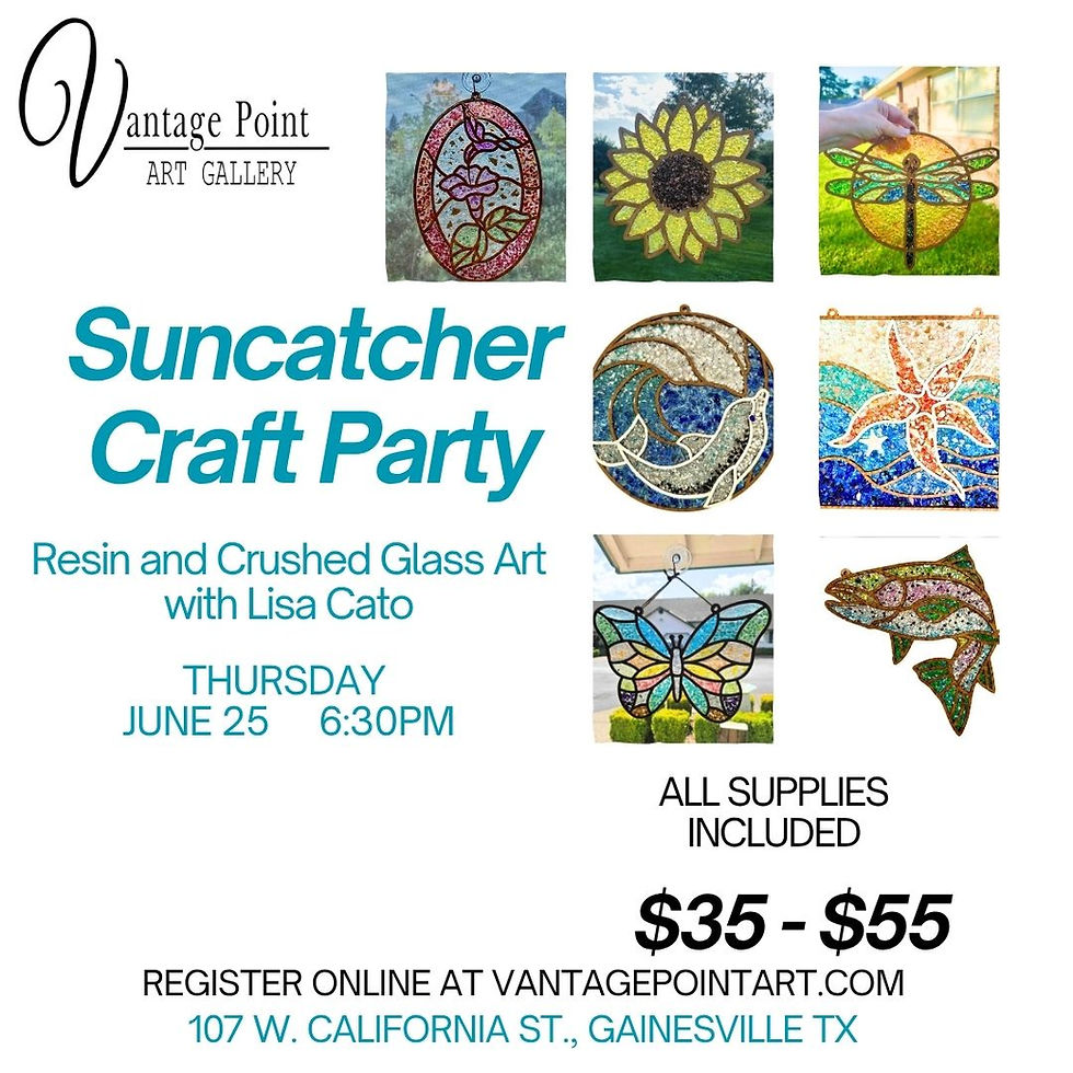 Sun Catcher Craft Party With Lisa Cato