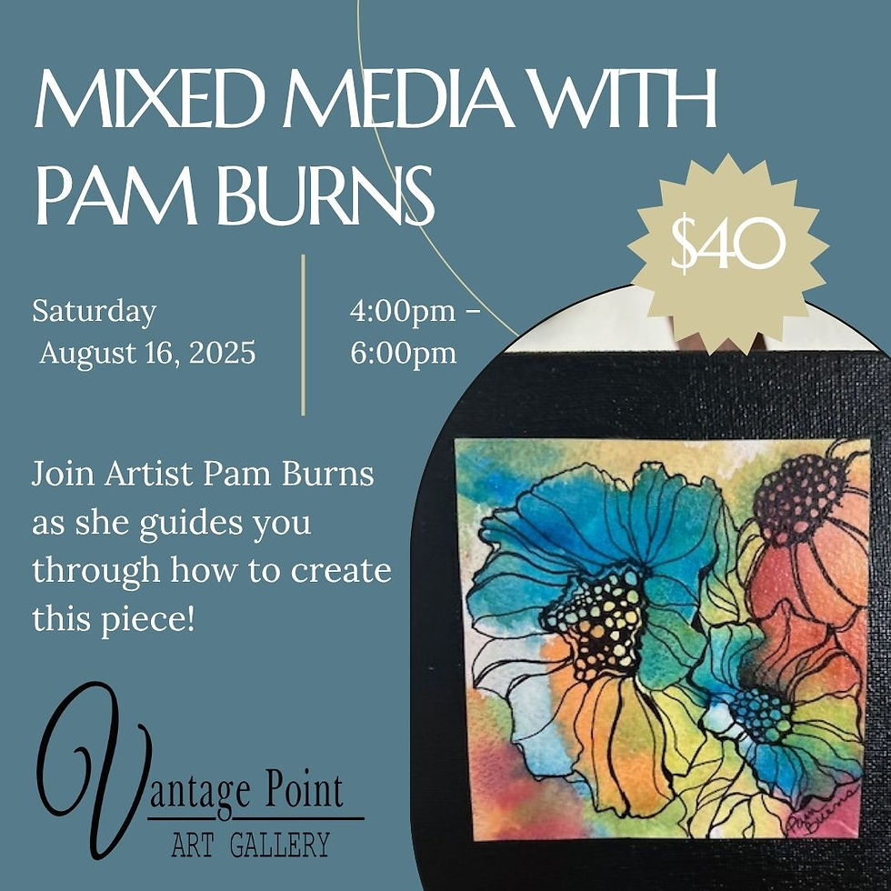 Mixed Media Art with Pam