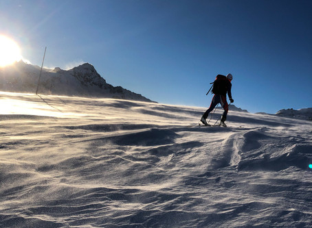 Matteo Berta e i suoi allenamenti invernali