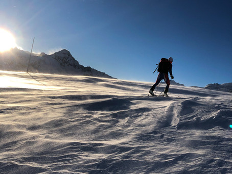 Matteo Berta e i suoi allenamenti invernali