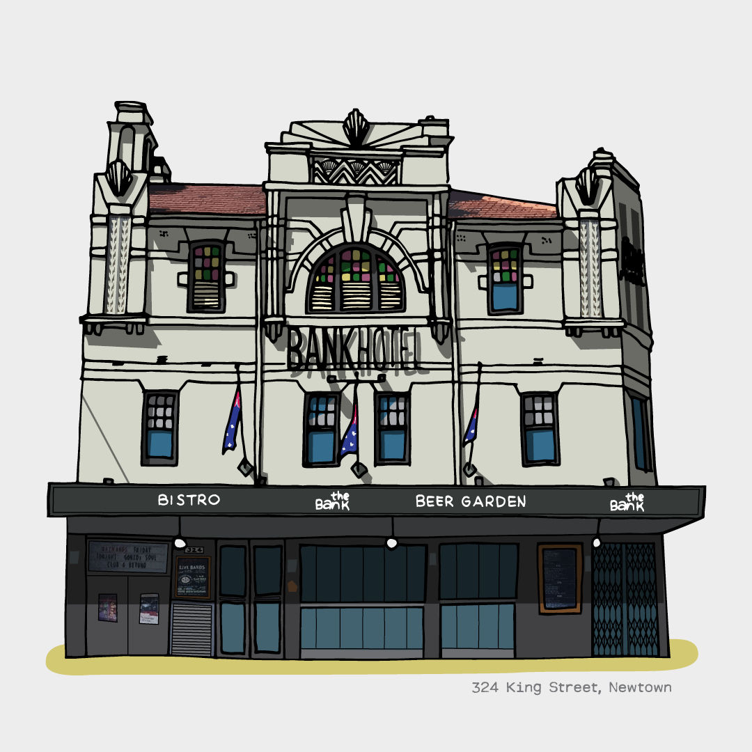 Bank Hotel, Newtown
