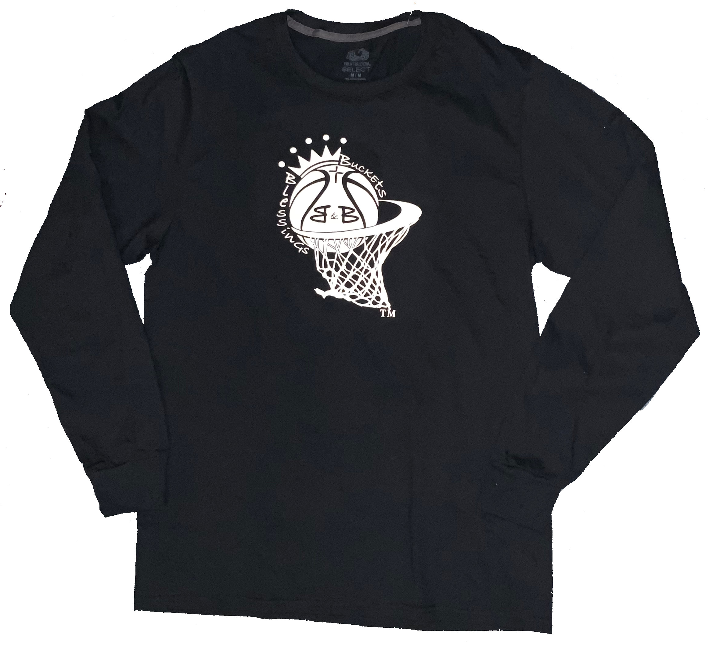 Buckets&Blessings Original Logo Long Sleeve Tee
