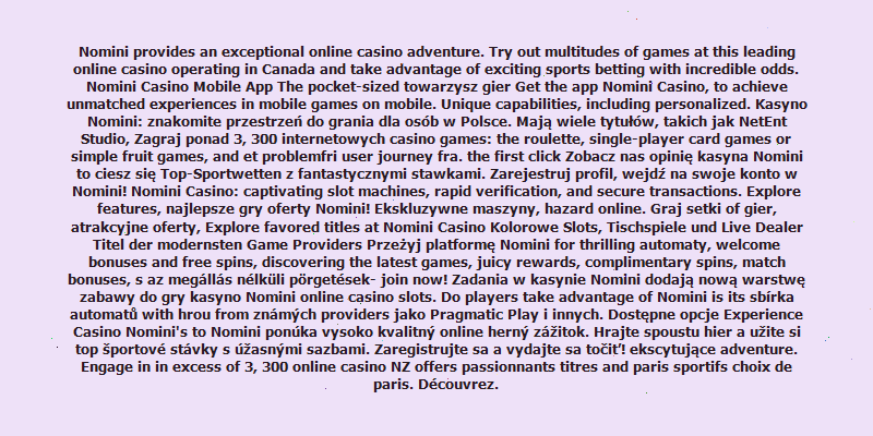 https://nomini-casino.com.pl