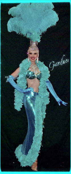 Carousel Showgirl in Amazing Aqua