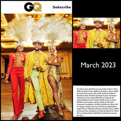 GQ Magazine With Usher March 2023