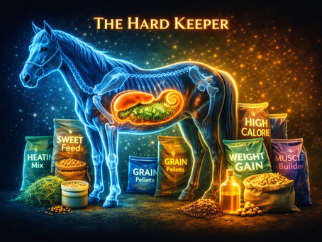 Food For Thought Horse Series- The Hard Keeper