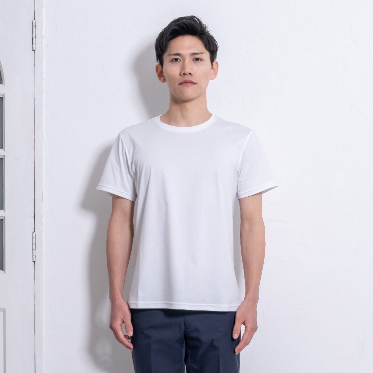 サムネイル： プレミアコットンTシャツ(半袖) アメリカ綿 メンズ S,M,L,LL 354-101