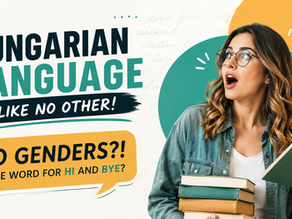 Woman shocked, tect saying Hungarian Language is like no other!