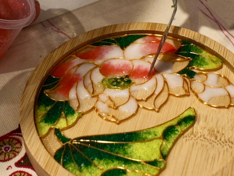 The fine art of cloisonné enamel