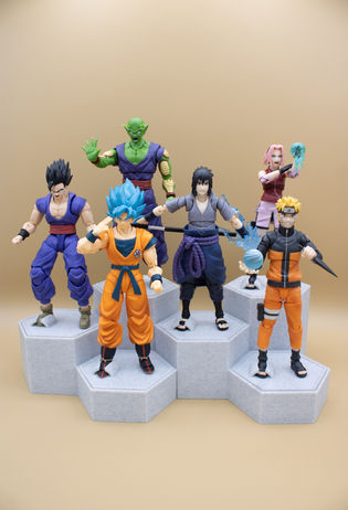 Anime on 3-Tier Stands