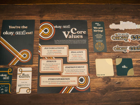 OKAY, COOL BRANDING