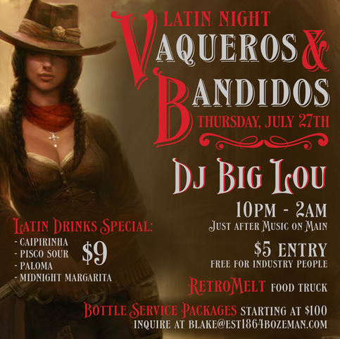 Latin Party: Vaqueros & Bandidos