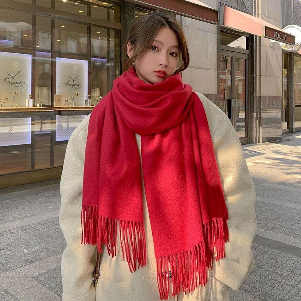 Thumbnail: Noir Cashmere Scarf