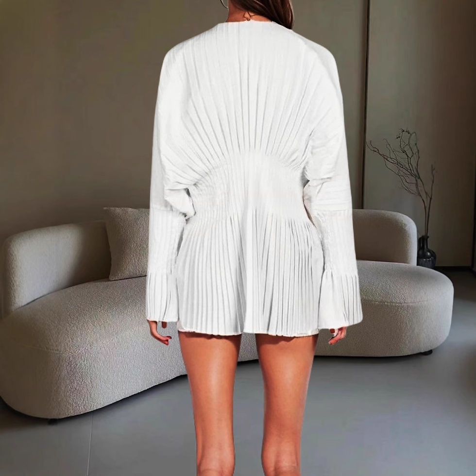 Thumbnail: Elara Pleated Blouse