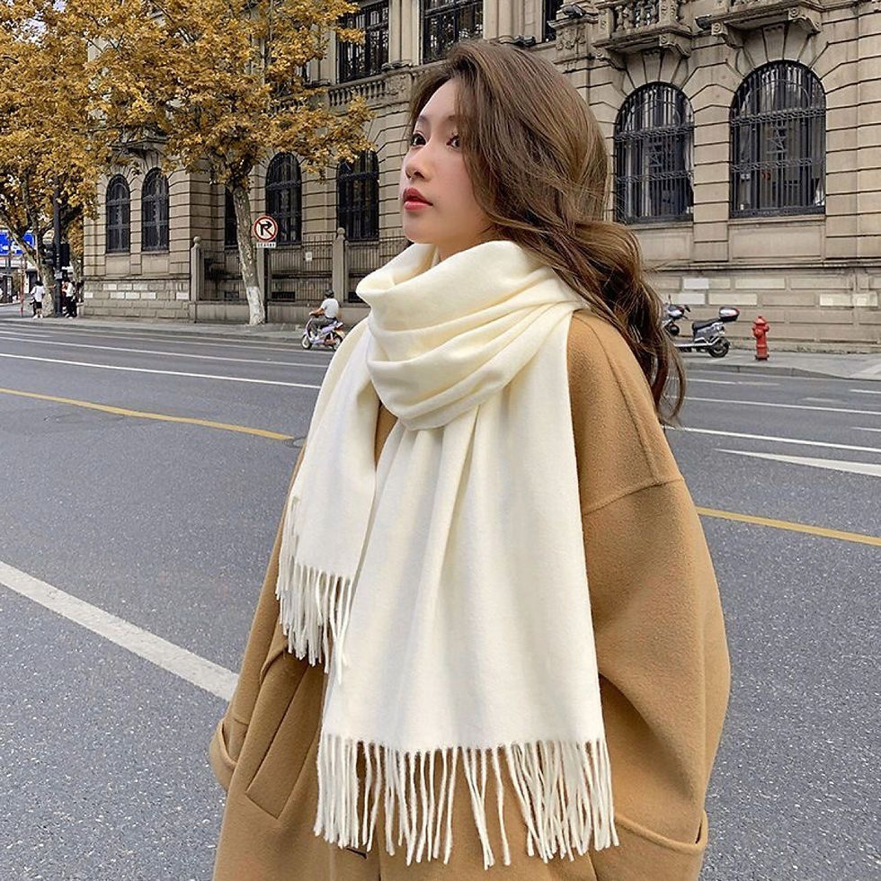 Thumbnail: Noir Cashmere Scarf