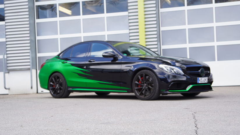 Designfolierung AMG