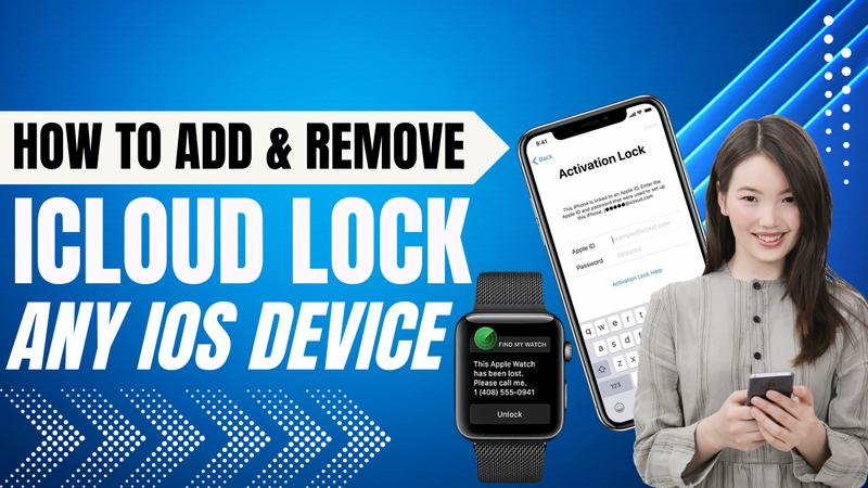 Apple iCloud ReLock Service. Learn how to Lock and Unlock iCloud Activation Lock and FMI Find My Device Removal. Not a Bypass. Full Removal. iPhone, iPad, MacBook and Apple Watch.
