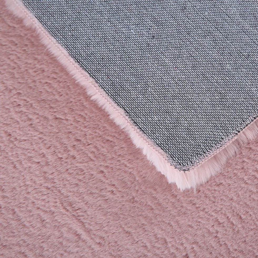 Miniaturbild: Cuddly 5100 rosa Plüschteppich kuschelig & weich, optimal für den Winter