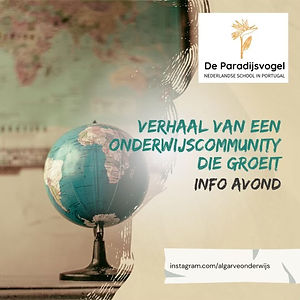 De Paradijsvogel, Algarve Onderwijs - Nederlands onderwijs Portugal