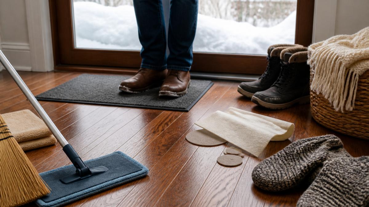 10 Ways to Maintain Hardwood Floors in Winter