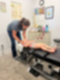 Chiropractic Adjustment for a child