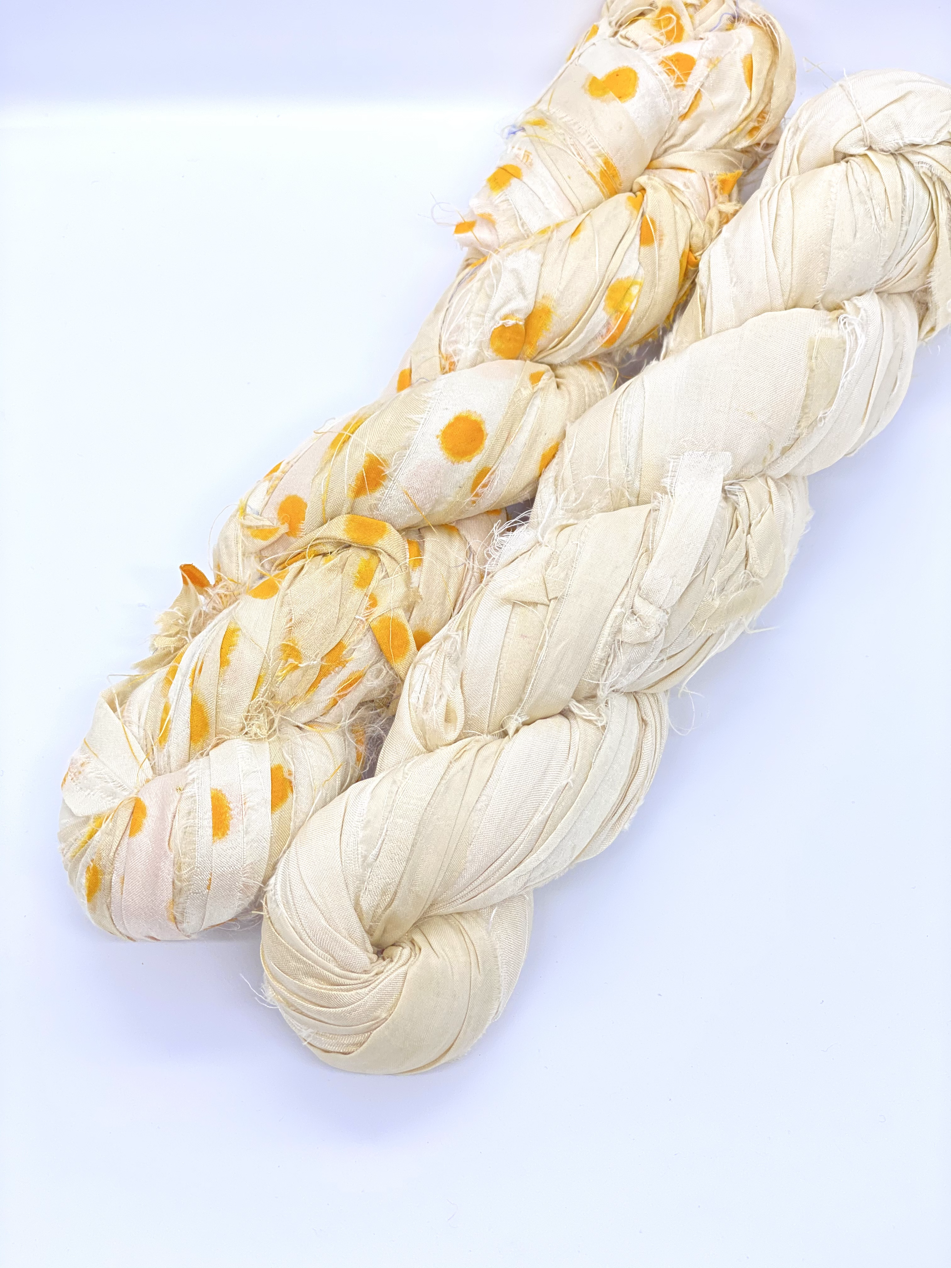 Polka Dot/Leopard Silk Saree Ribbons