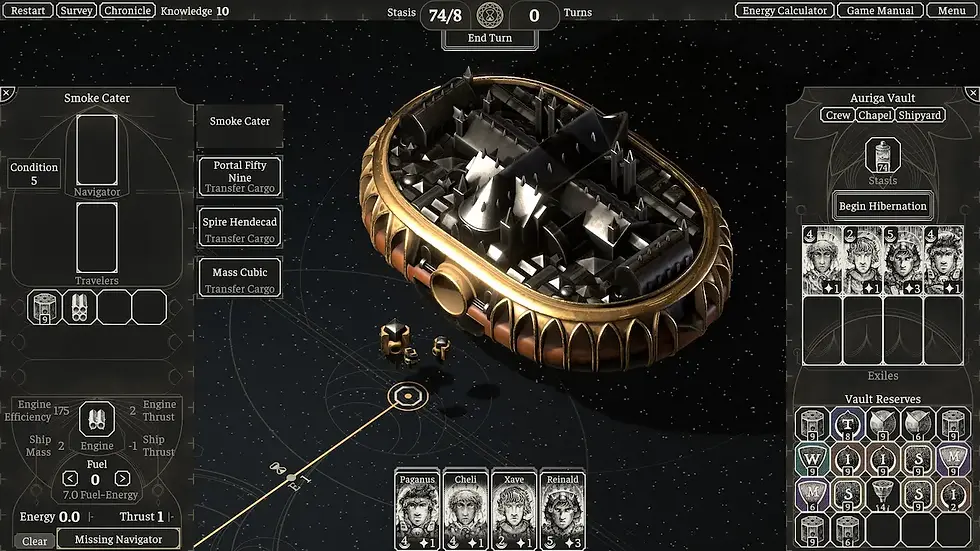 All four travelers return to the Vault.