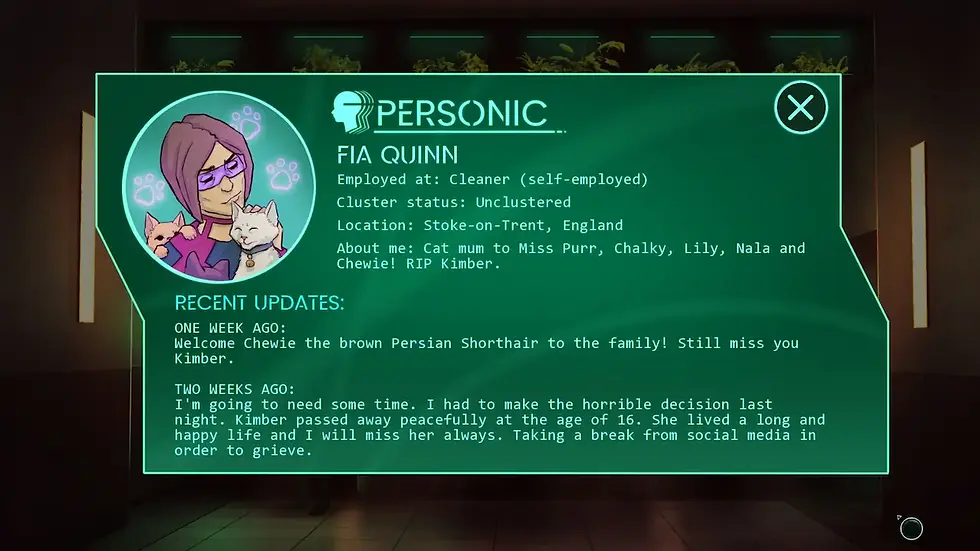 This is apparently who I am in this particular timeline.