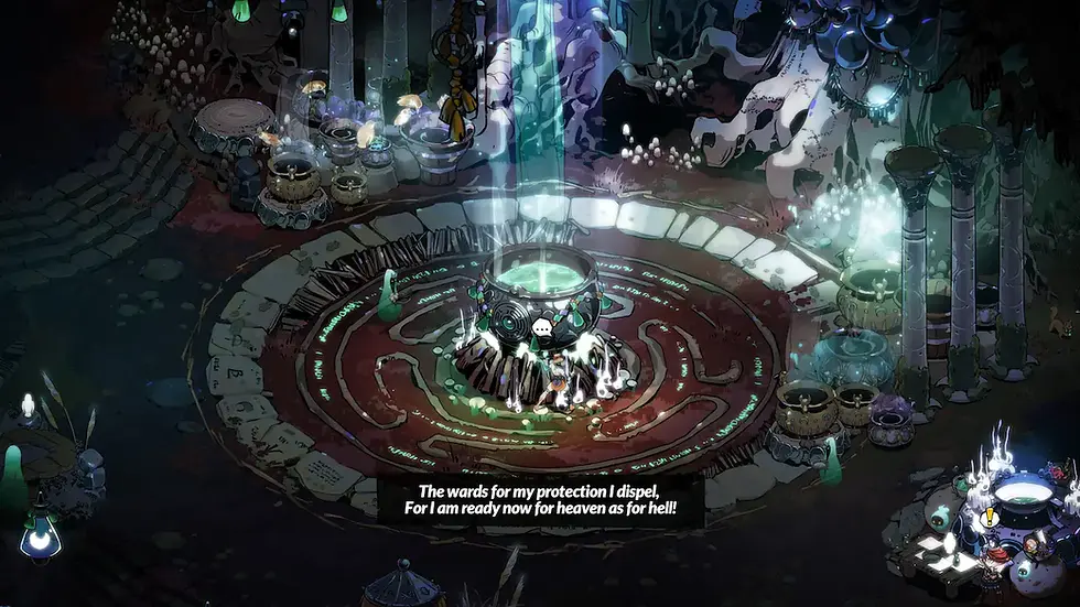 Incantation-wise, good news on that front.