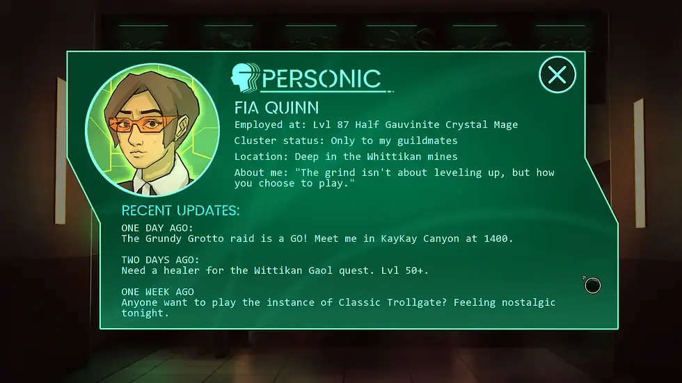 Can I stay in the timeline where I get paid to play video games?