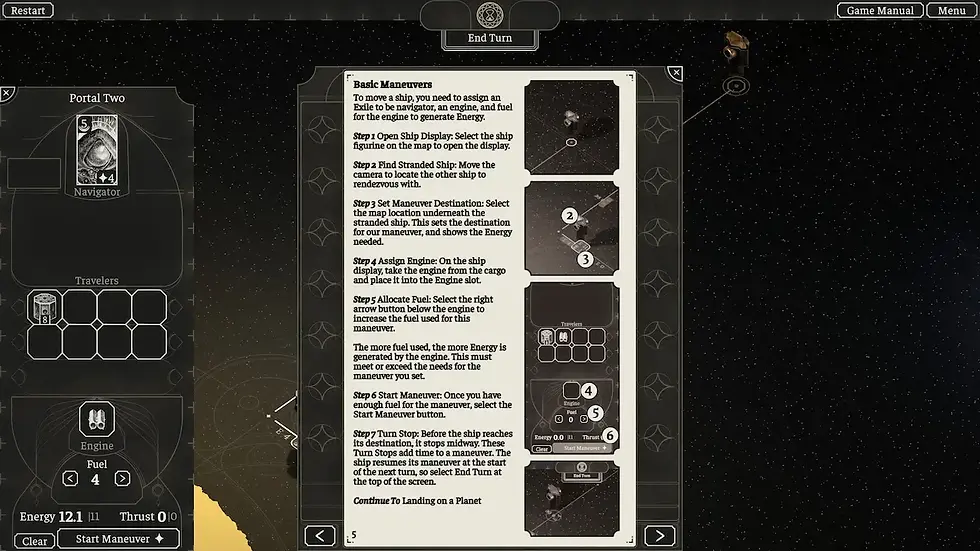 There's a very detailed in-game manual and god help you if you don't read it.