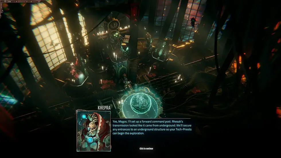 I guess I don't need to give her orders, she just takes care of it.