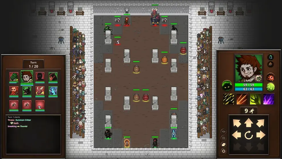 I'm pretty sure this Demon boss was a spectator earlier, scoping out my strats.