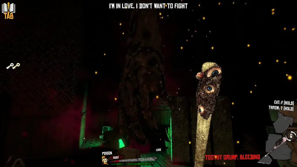 I can't fight the monsters if I love them