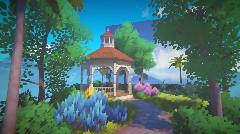 Colors vibrant and unfocused