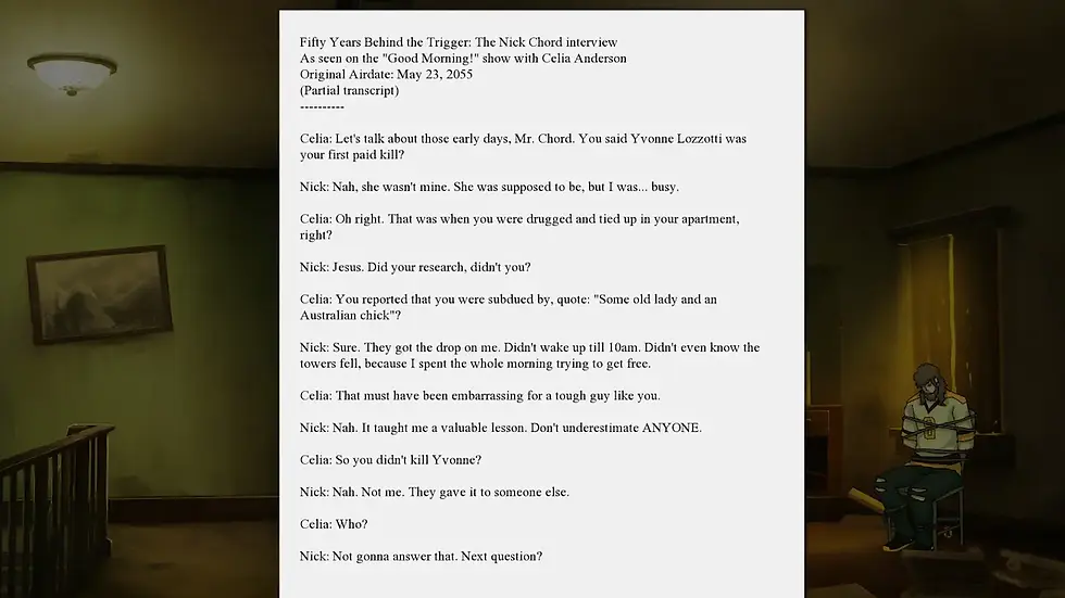 New plan: Just focus on protecting Yvonne.